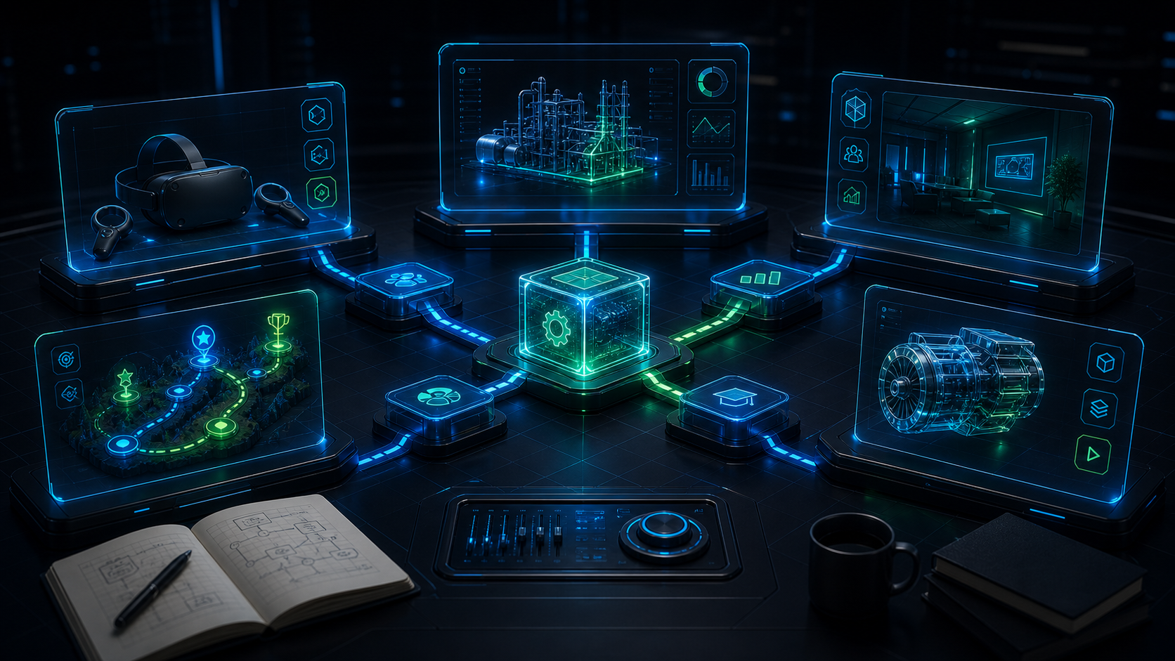 Sistema modular de soluções interativas corporativas sob medida